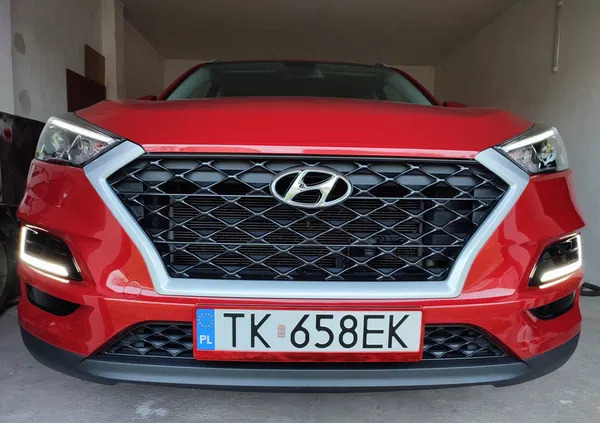 świętokrzyskie Hyundai Tucson cena 78700 przebieg: 99200, rok produkcji 2019 z Kielce